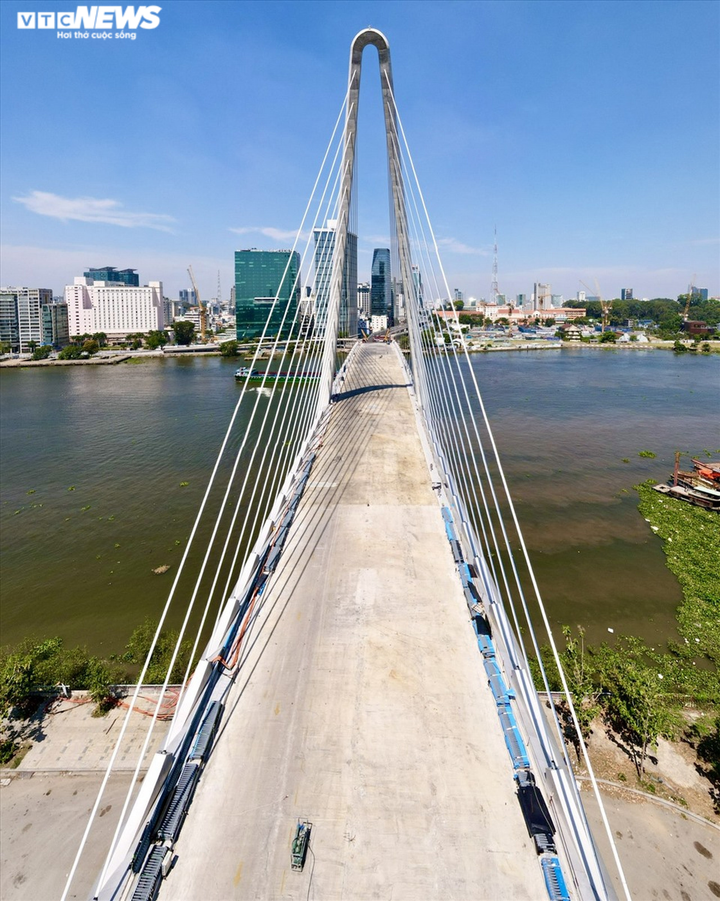 Ảnh: Diện mạo cầu Thủ Thiêm 2 trước thời điểm đưa vào khai thác - 3