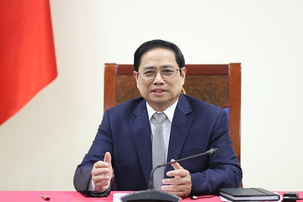 Thủ tướng Phạm Minh Chính điện đàm với Tổng Giám đốc Tập đoàn Adidas - 2