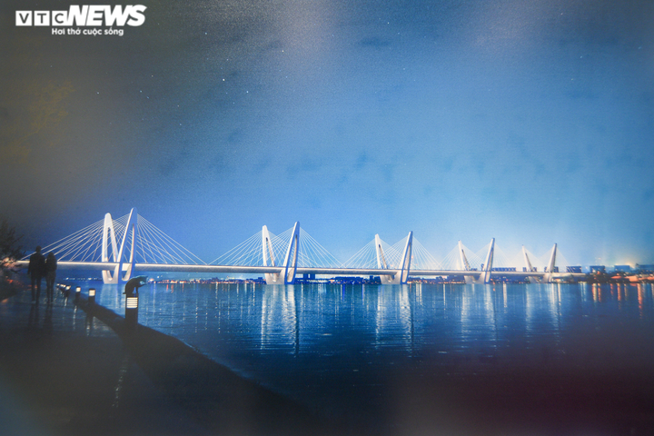 Ảnh: Bốn thiết kế cầu Trần Hưng Đạo đang được trưng bày lấy ý kiến ở Hà Nội - 8