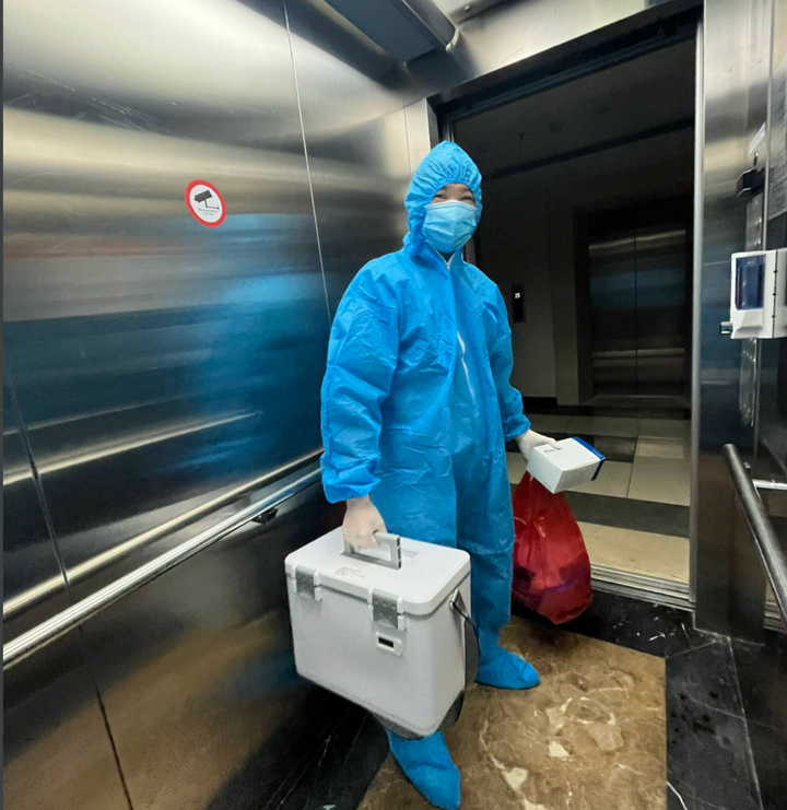 Thêm một cơ sở y tế lấy mẫu xét nghiệm COVID-19 tại nhà - 1