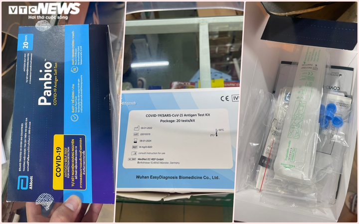 Giá kit test nhanh COVID-19 giảm mạnh, dân buôn trót ôm hàng méo mặt bù lỗ - 1