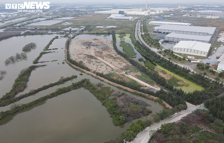 Ảnh: Ao tù khổng lồ bên cánh rừng phòng hộ chết khô ở Hải Phòng - 7