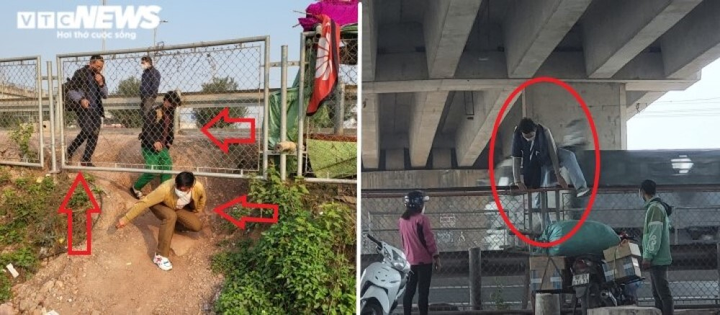 Dân liều mạng xé rào cao tốc Bắc Giang-Hà Nội để sang đường, bắt xe khách - 1