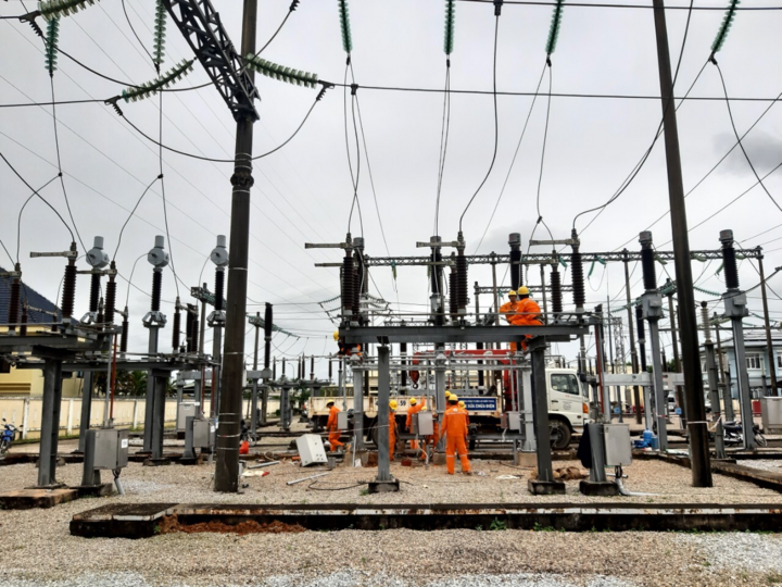 Thay thế các thiết bị tại TBA 110kV Quảng Ngãi - 1