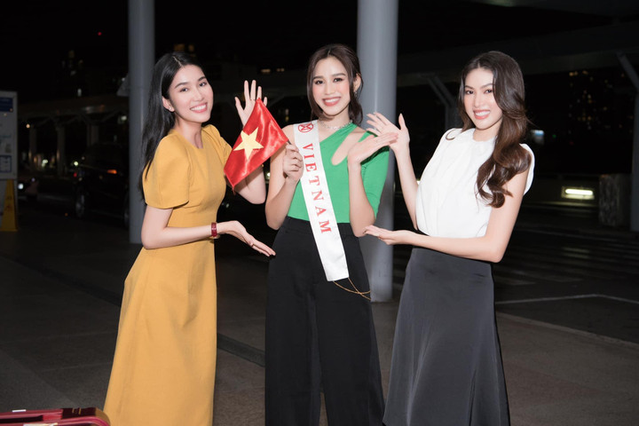 Đỗ Thị Hà lên đường sang Puerto Rico thi chung kết Miss World - 6