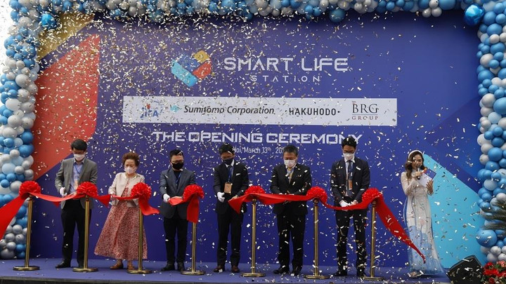Sumitomo Corporation phối hợp BRG khai trương mô hình 'Trạm kết nối cộng đồng' - 1