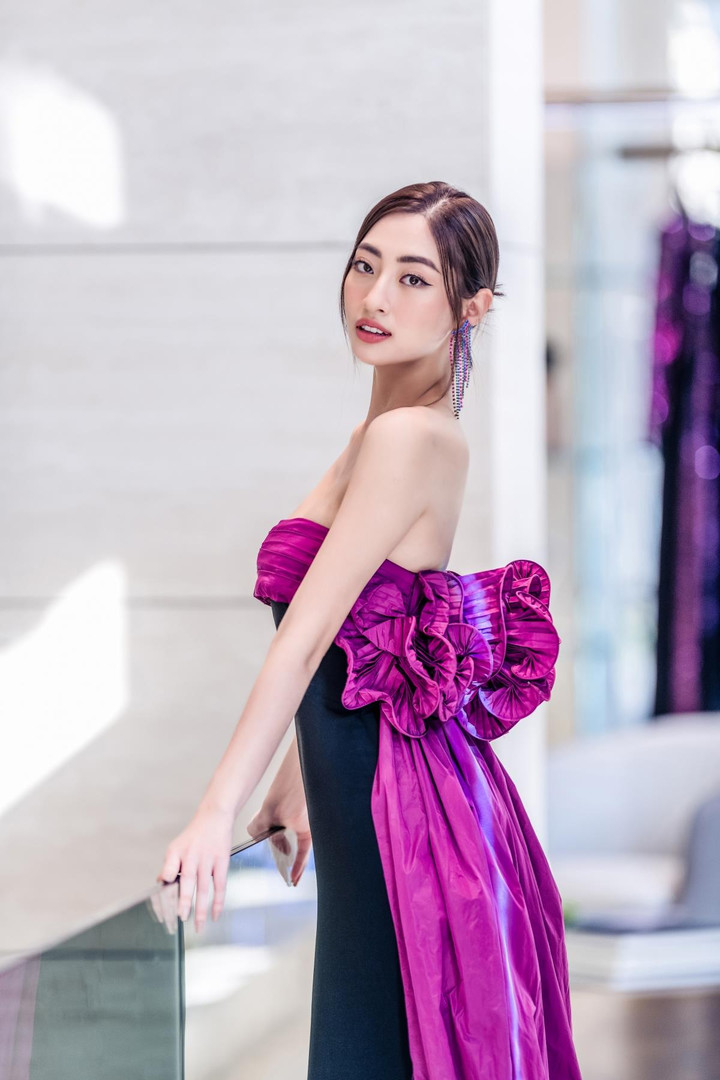 Lương Thùy Linh, Phương Anh lộng lẫy khi diện đồ hàng hiệu siêu sang Elie Saab - 3