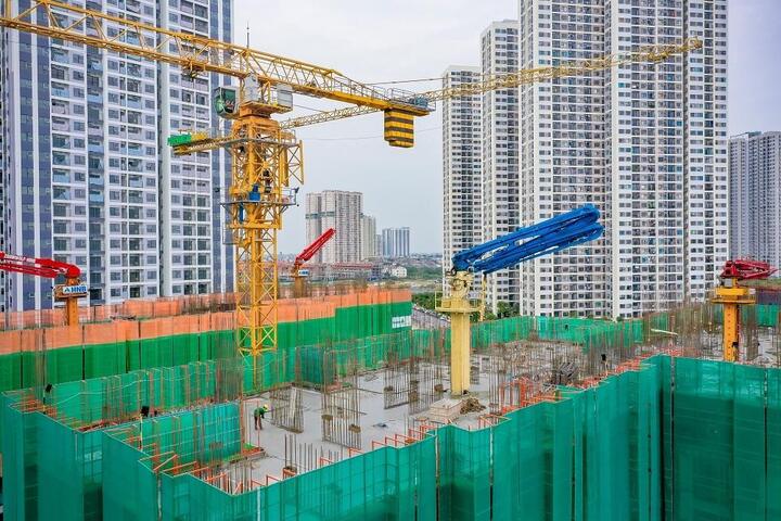 Tiến độ dự án Imperia Smart City nhìn từ trên cao - 4