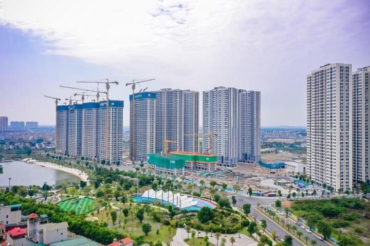 Tiến độ dự án Imperia Smart City nhìn từ trên cao - 5