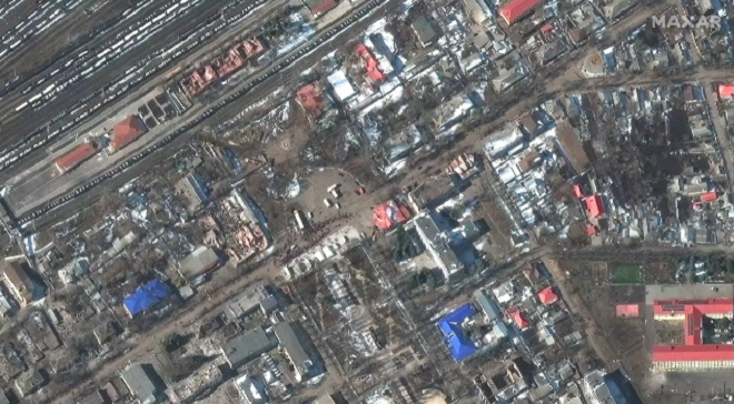 Ảnh vệ tinh Ukraine trước và sau cuộc xung đột quân sự với Nga - 2