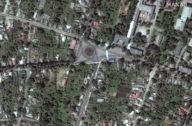 Ảnh vệ tinh Ukraine trước và sau cuộc xung đột quân sự với Nga - 5