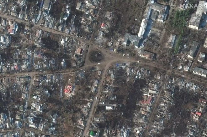 Ảnh vệ tinh Ukraine trước và sau cuộc xung đột quân sự với Nga - 6