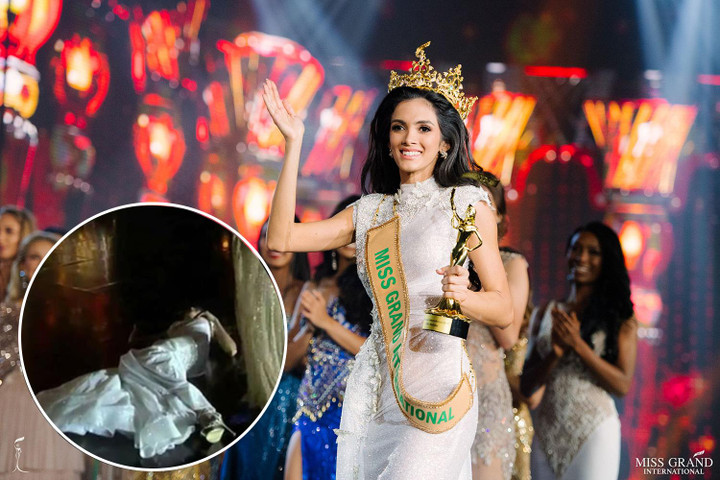 Sự cố trong đêm chung kết các cuộc thi hoa hậu: Giật vương miện, xé váy đủ cả - 3