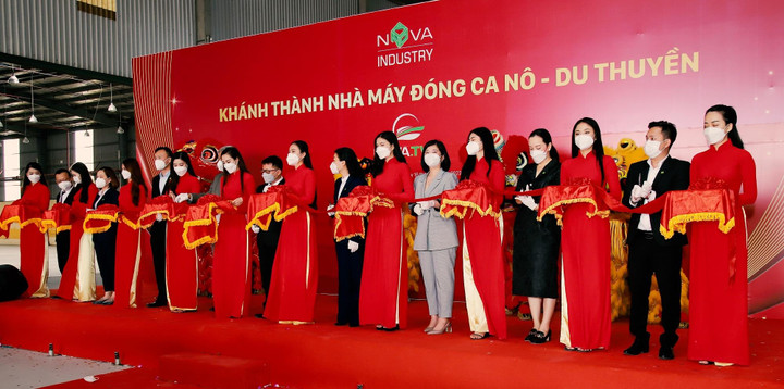 Khánh thành nhà máy đóng cano, du thuyền Nova Tân Viễn Đông - 1