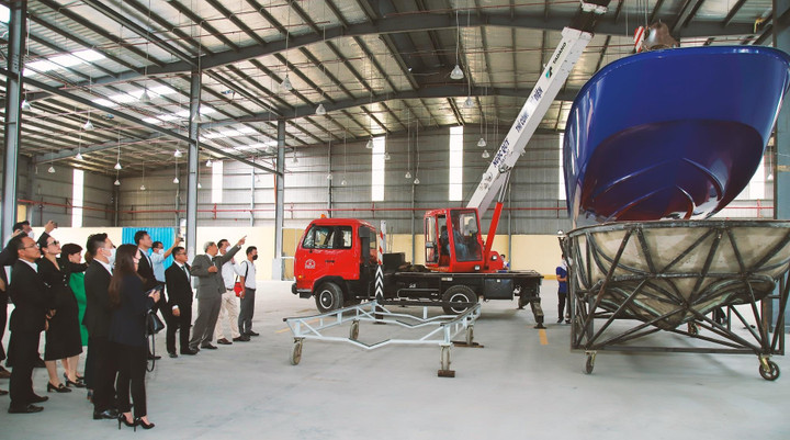 Khánh thành nhà máy đóng cano, du thuyền Nova Tân Viễn Đông - 2