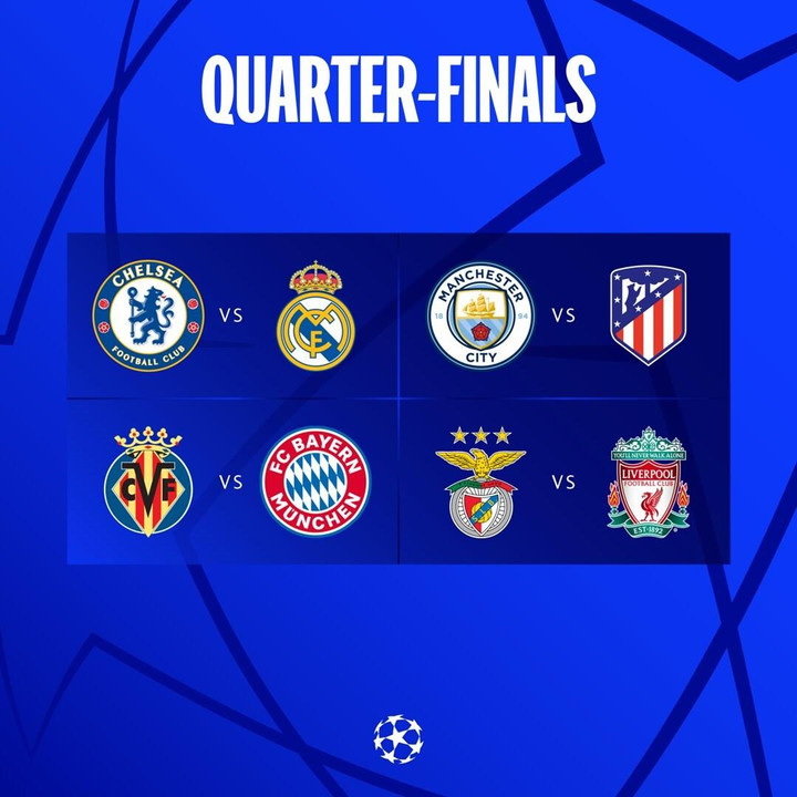 Tứ kết Champions League: Chelsea tái ngộ Real Madrid, Liverpool và Bayern dễ thở - 1