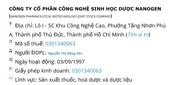Bà Nguyễn Thị Hồng Vân đảm nhiệm vị trí Tổng Giám đốc Nanogen thay ông Hồ Nhân - 2