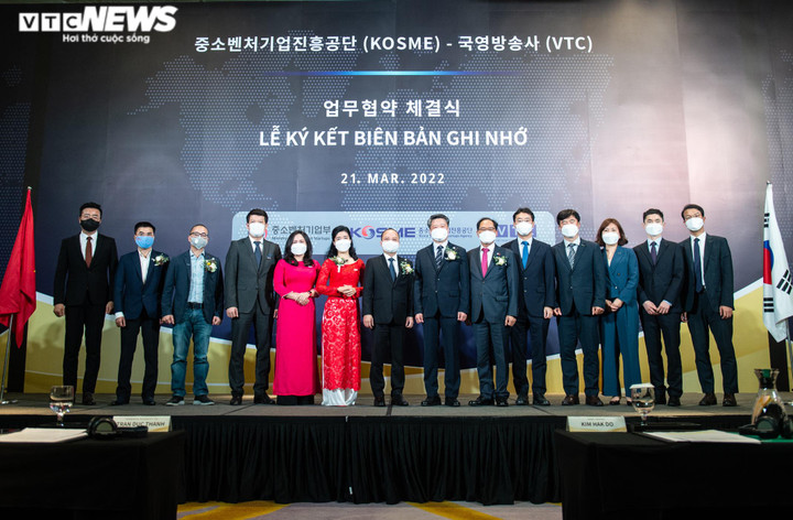 Đài VTC ký biên bản hợp tác với Cơ quan Hỗ trợ doanh nghiệp vừa và nhỏ Hàn Quốc - 4