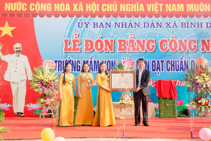 Mầm non Bình Dân - xây dựng trường lấy trẻ làm trung tâm - 1