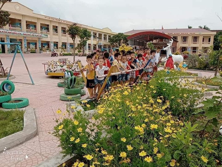 Mầm non Bình Dân - xây dựng trường lấy trẻ làm trung tâm - 3