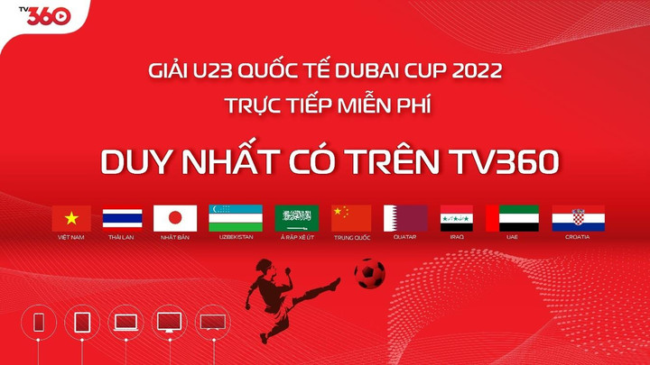 Viettel đã có bản quyền truyền hình U23 Dubai Cup - 1