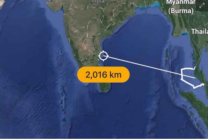 Người đàn ông Việt chèo xuồng vượt 2.000km đường biển sang Ấn Độ thăm vợ - 2