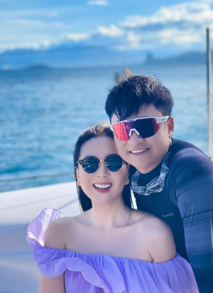 Lần hiếm hoi MC Mai Ngọc khoe ảnh chụp cùng chồng doanh nhân - 1