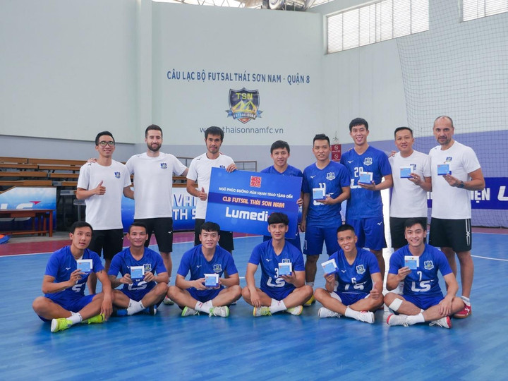 TPBVSK Lumedi-V hỗ trợ tăng cường sức khoẻ đường hô hấp cùng các VĐV Futsal - 4