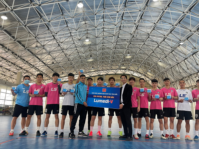 TPBVSK Lumedi-V hỗ trợ tăng cường sức khoẻ đường hô hấp cùng các VĐV Futsal - 5