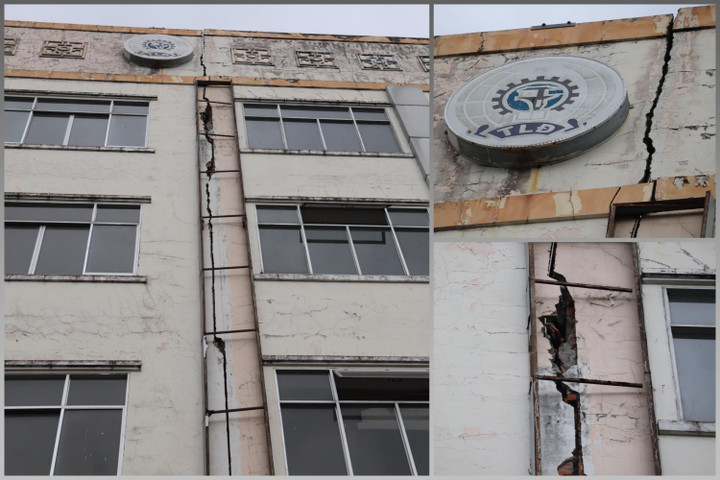 Trụ sở Liên đoàn Lao động TP Cần Thơ nứt toác: Đề xuất phá bỏ vì quá nguy hiểm - 2