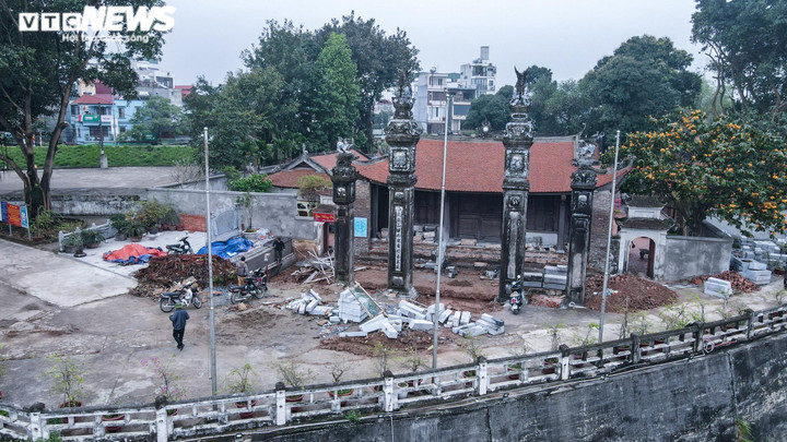 Tu sửa đình Chèm 2000 năm tuổi: Cây đa bị chặt hạ vì không hợp phong thuỷ - 2