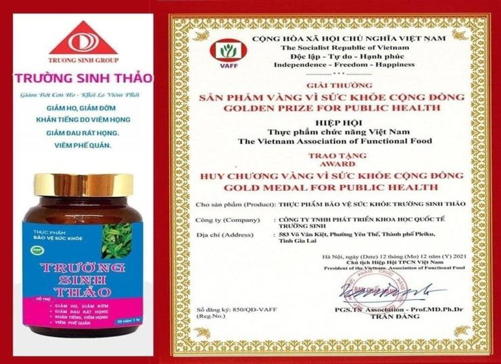 Trường Sinh Group ra mắt TPBVSK hỗ trợ điều trị bệnh nhân mắc COVID-19 - 3