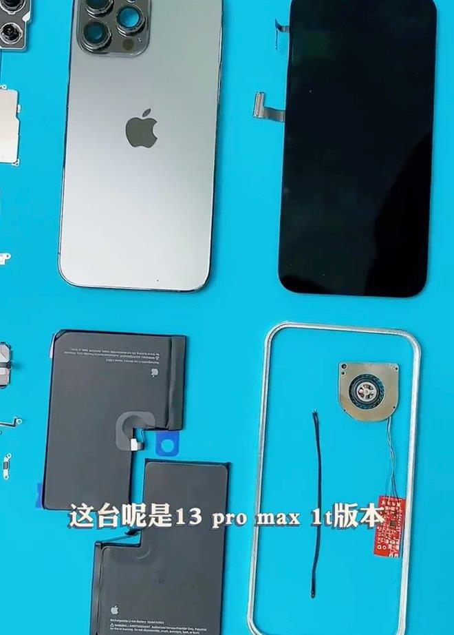Bản 'độ' của iPhone 13 Pro Max có 2 viên pin - 2