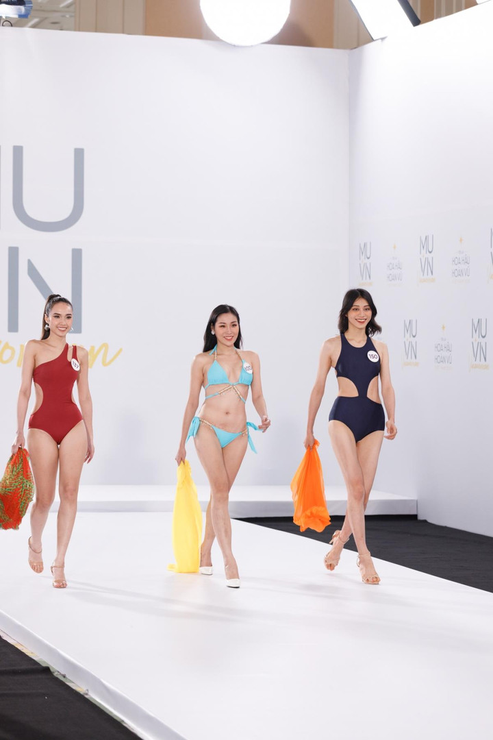 Ngắm thí sinh Hoa hậu Hoàn vũ Việt Nam 2022 trình diễn bikini - 6