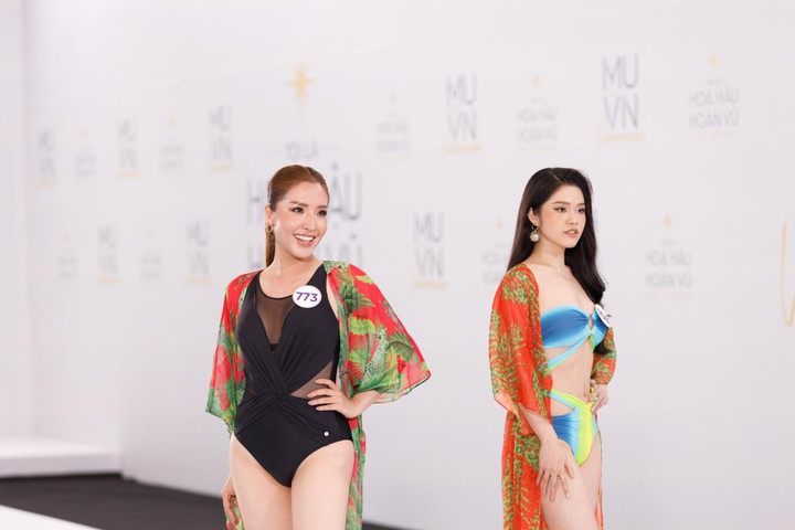 Ngắm thí sinh Hoa hậu Hoàn vũ Việt Nam 2022 trình diễn bikini - 4