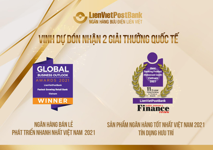 LienVietPostBank vinh dự nhận 2 giải thưởng quốc tế uy tín - 1