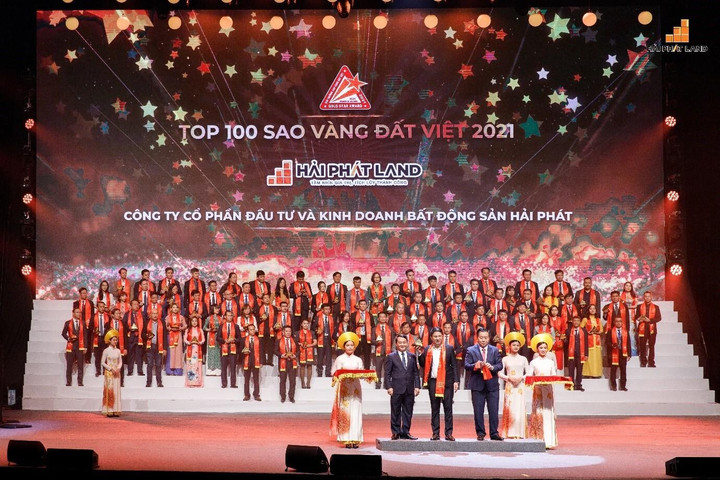 Top 100 giải thưởng Sao Vàng đất Việt 2021 xướng tên Hải Phát Land - 1