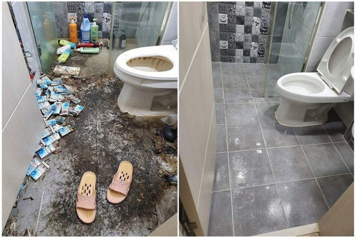 Căn phòng bẩn đến mức khó tin có người ở, sốc hơn khi nhìn ảnh sau 7 giờ dọn dẹp - 6