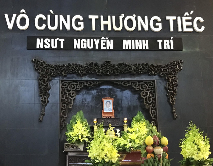 Gia đình, đồng nghiệp tiễn biệt NSƯT Minh Trí, giọng đọc huyền thoại của VTV - 1