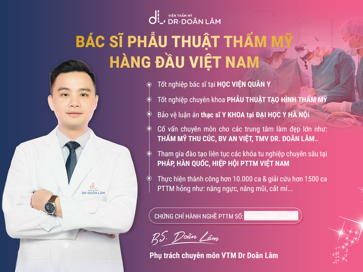 Dr Doãn Lâm: Chuyên gia 'giải cứu' thành công những ca nâng mũi hỏng - 3