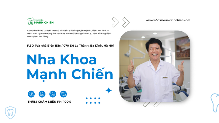 Nha khoa Mạnh Chiến tặng 2000 gói chăm sóc răng miệng & ưu đãi mừng lễ 30/4-1/5 - 1