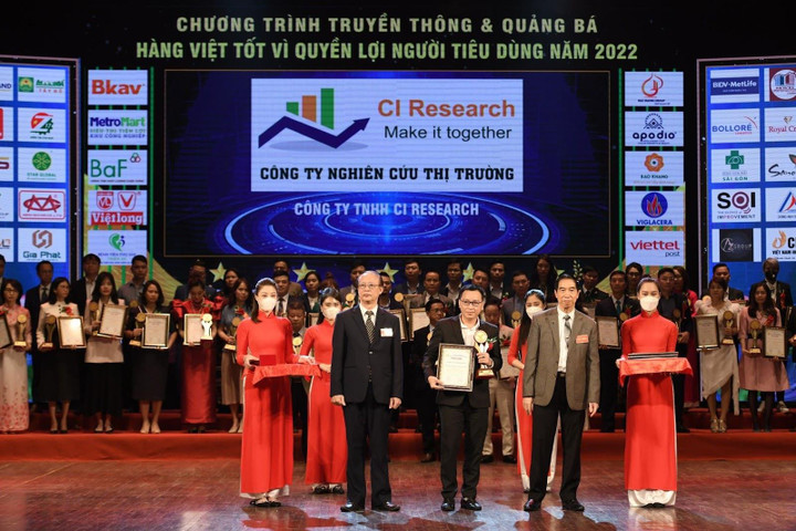 Công ty CI Research đạt giải thưởng 'Top 10 dịch vụ chất lượng vàng năm 2022' - 1