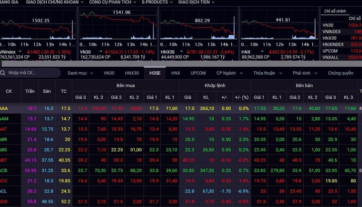 Nhà đầu tư tháo chạy, VN-Index 'bốc hơi' hơn 20 điểm - 1
