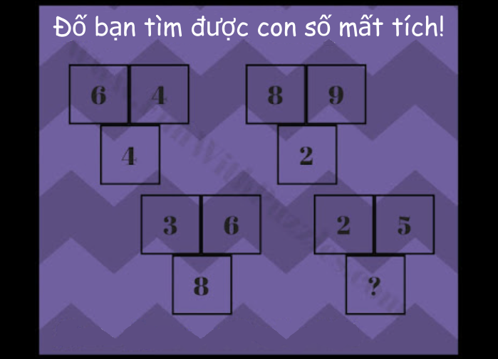 Đố bạn tìm được con số 'mất tích' - 1