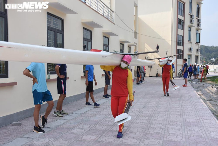 Ảnh: Hải Phòng gấp rút hoàn thiện cải tạo khu đua thuyền phục vụ SEA Games 31 - 11