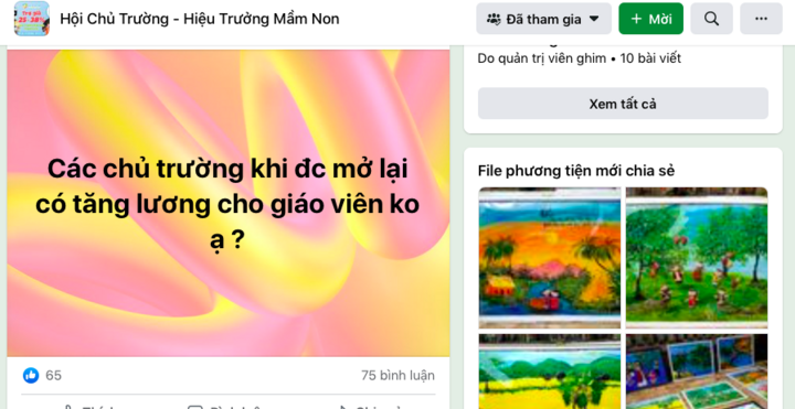 Trường mầm non 'đỏ mắt' tìm giáo viên trở lại làm việc - 1