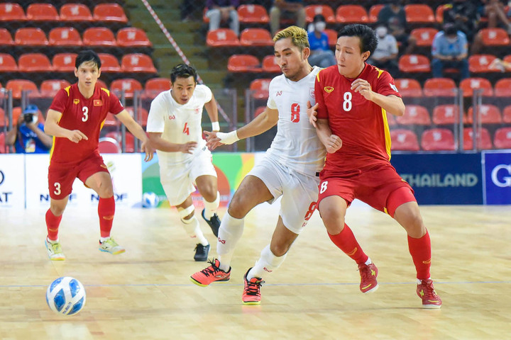 Đánh bại Myanmar, tuyển Việt Nam giành vé dự vòng chung kết futsal châu Á 2022 - 1