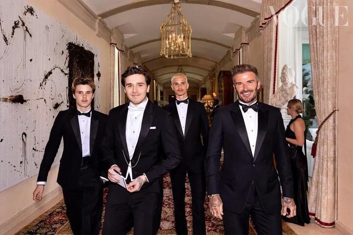 Ảnh: Lễ cưới xa xỉ của con trai David Beckham - 5