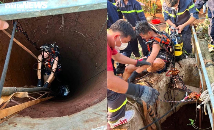 Đại úy Thái Ngô Hiếu kể thời khắc lao mình xuống biển cứu 4 người đuối nước - 1