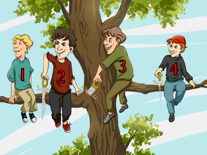 Đố bạn: Ai trong bức hình là người ngốc nhất? - 1